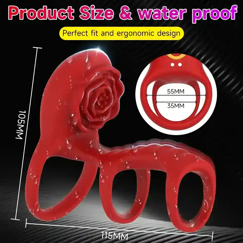 erector vibrador silicona punto g