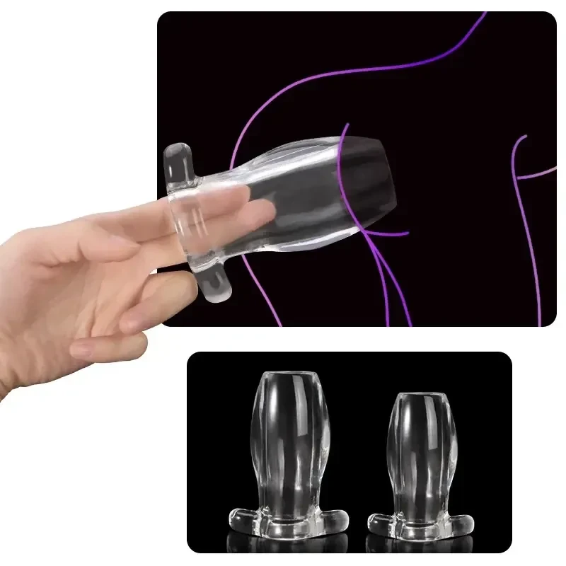 especulo anal transparente reutilizable