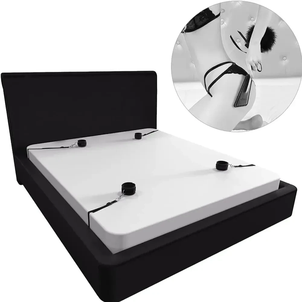 esposas cuero pu con felpa suave interior