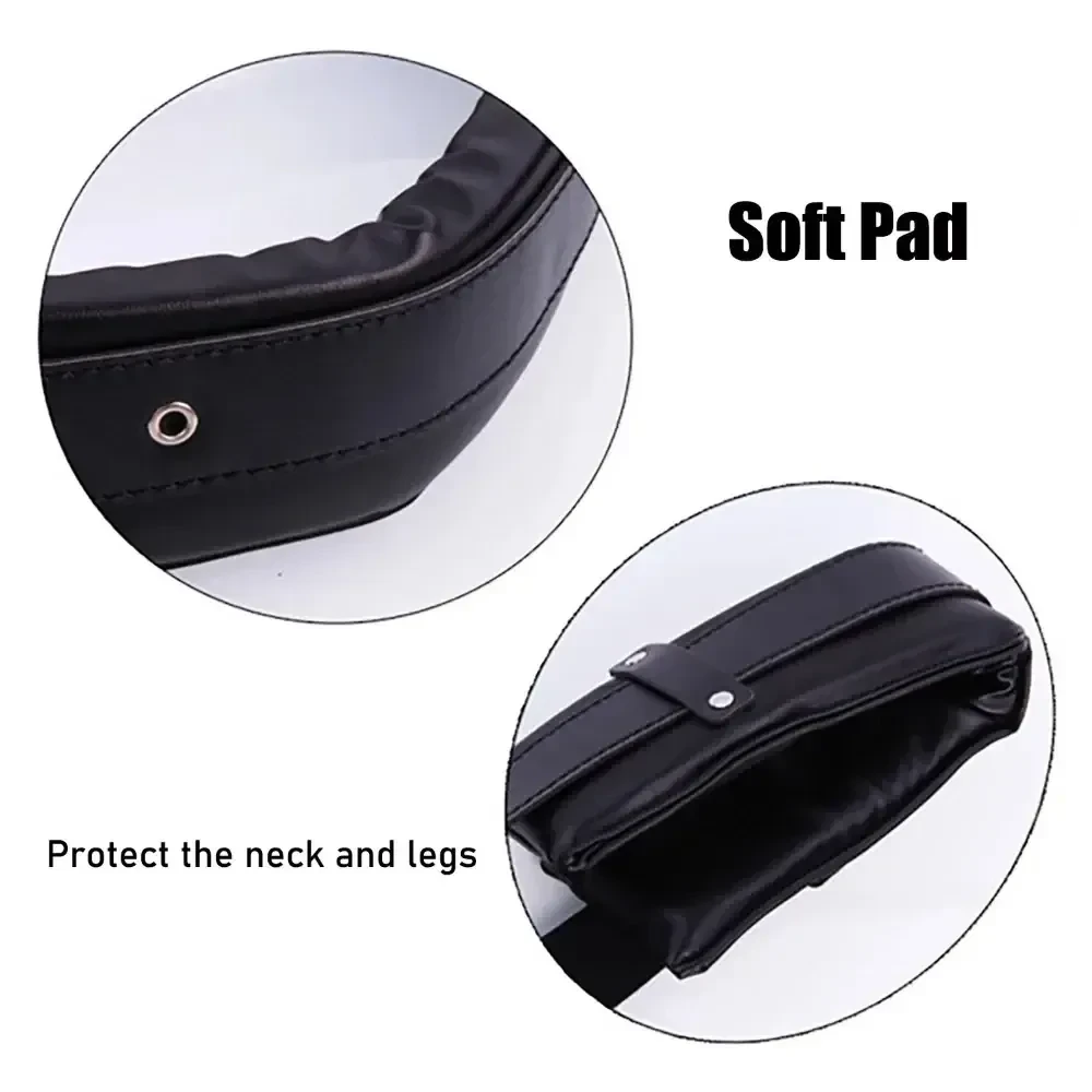 esposas de cuero para piernas abiertas