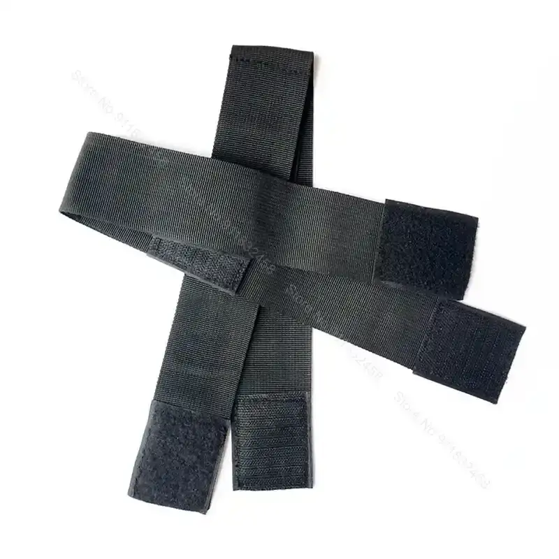 esposas tobilleras nylon negras bdsm