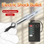 estimulador anal acero inoxidable con control remoto