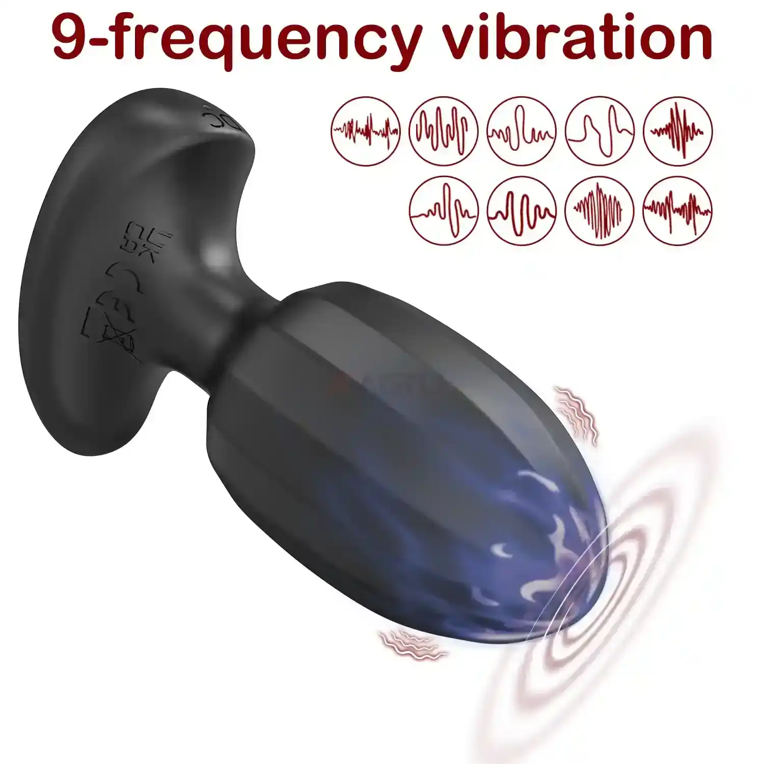 estimulador anal con control remoto
