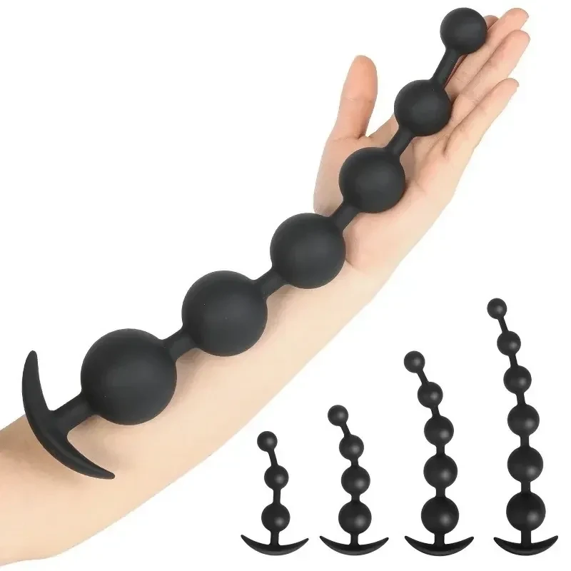 estimulador anal de silicona con vibracion progresiva