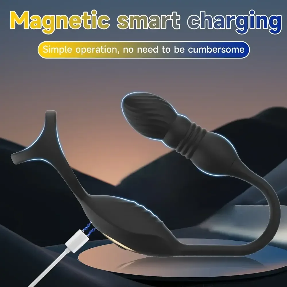 estimulador anal de silicona recargable