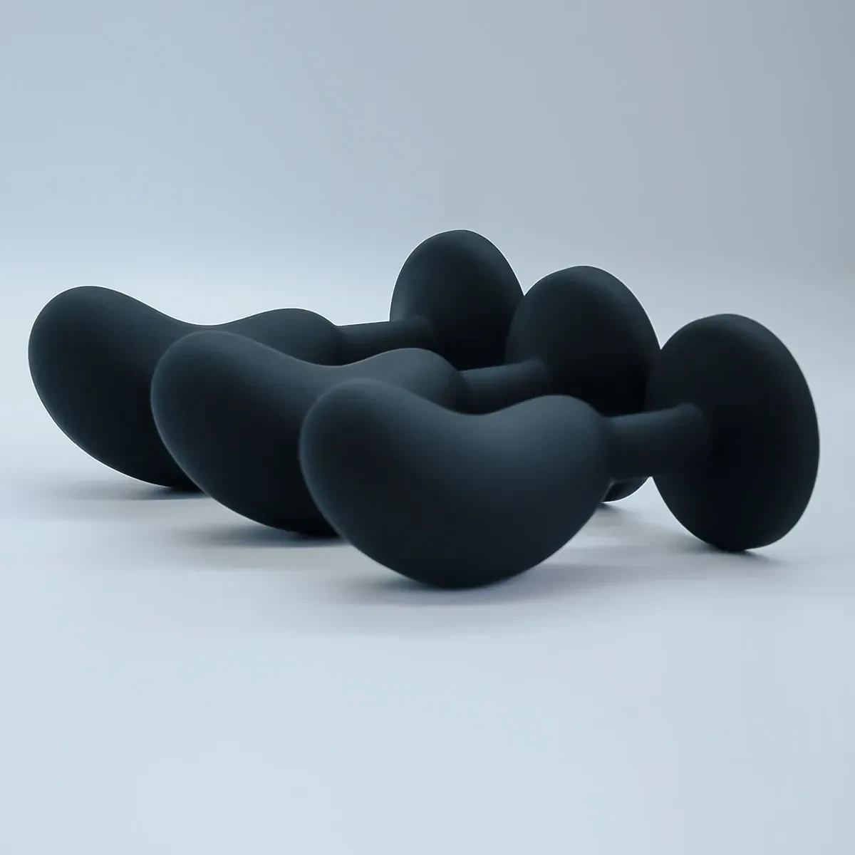 estimulador anal silicona negra para hombre