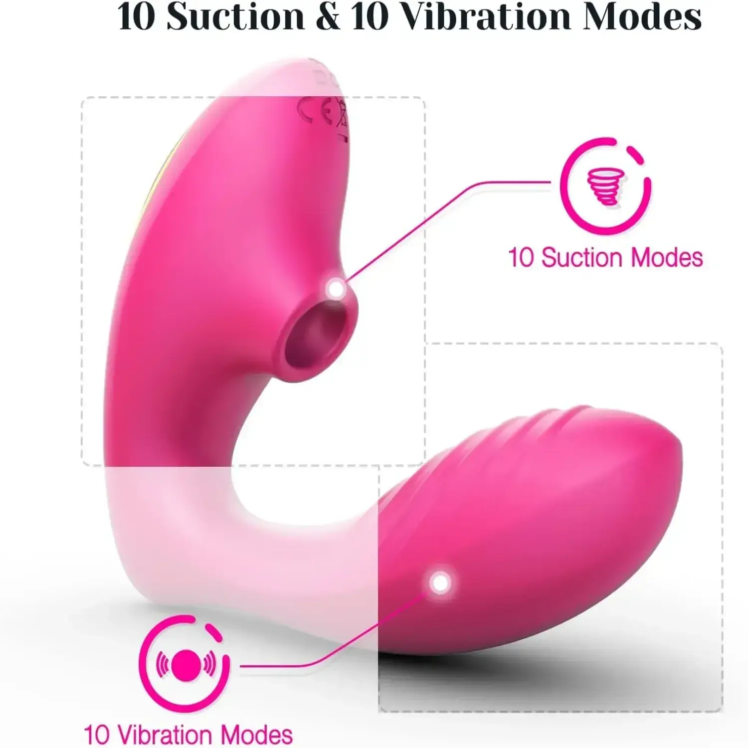 estimulador clitoris 10 modos vibracion