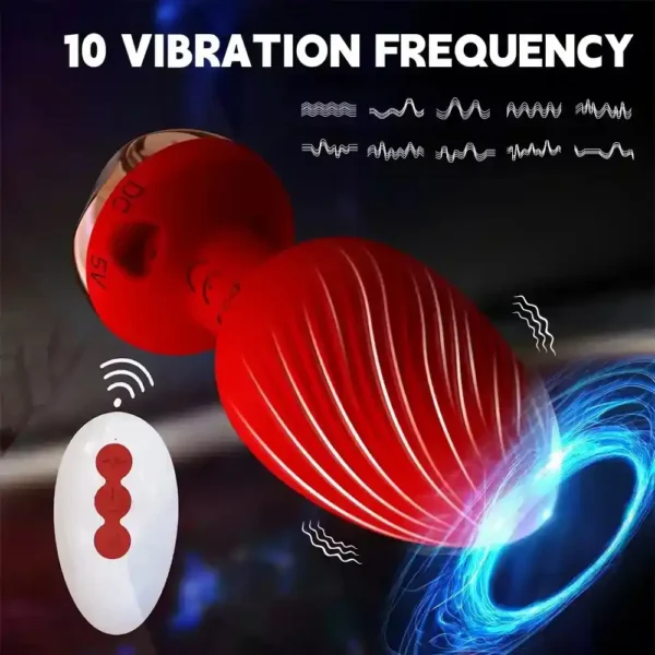estimulador clítoris con diferentes vibraciones