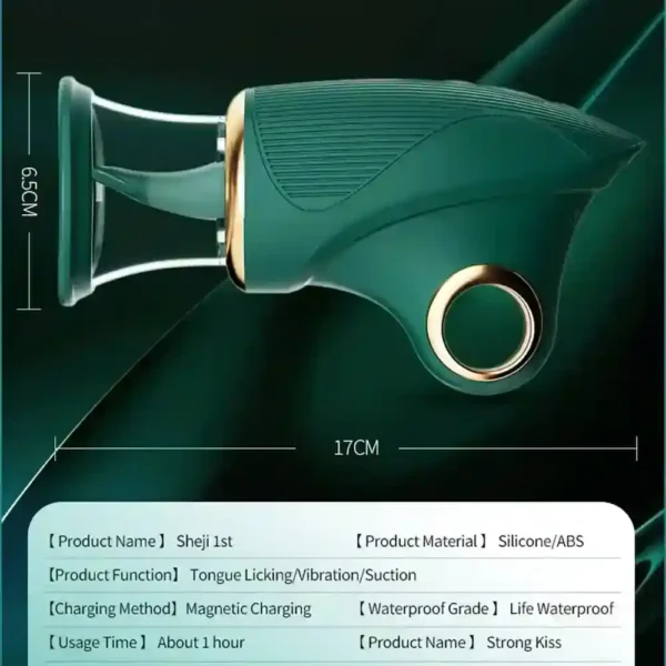 estimulador clítoris con material abs seguro