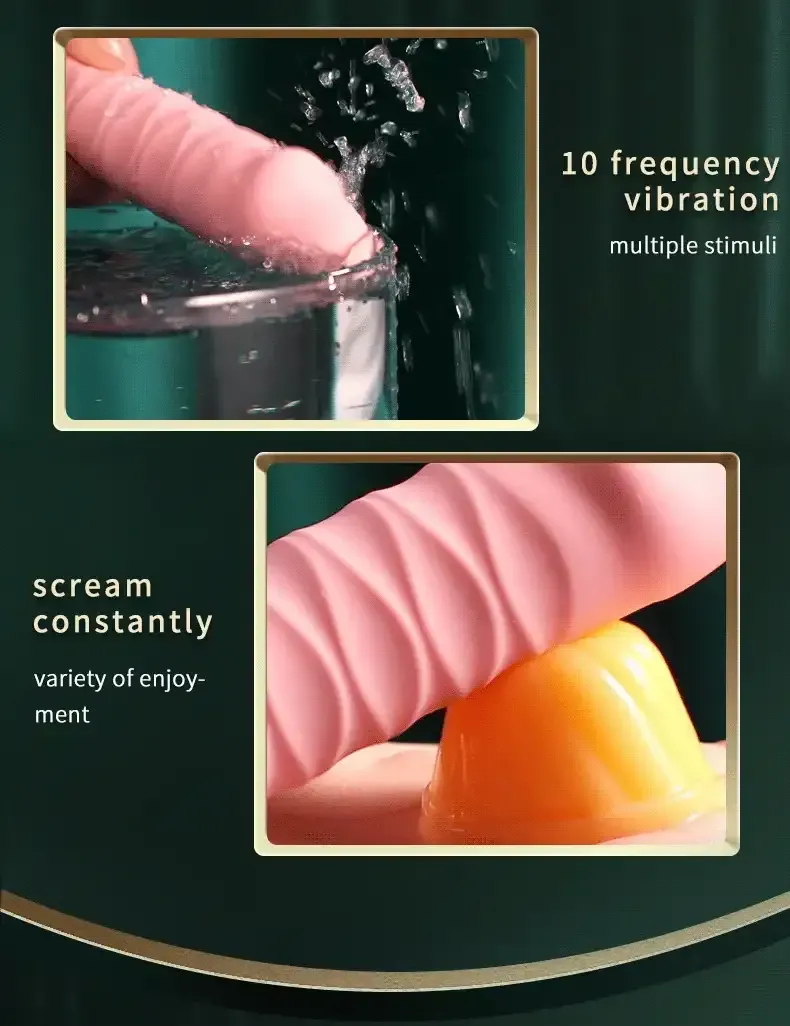 estimulador clitoris con succion y doble motor