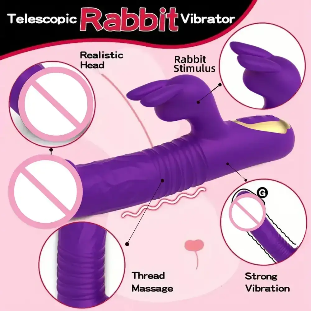 estimulador clitoris conejo vibrante suave