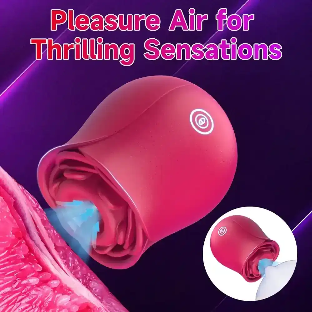 estimulador clitoris ondas de presion rosa