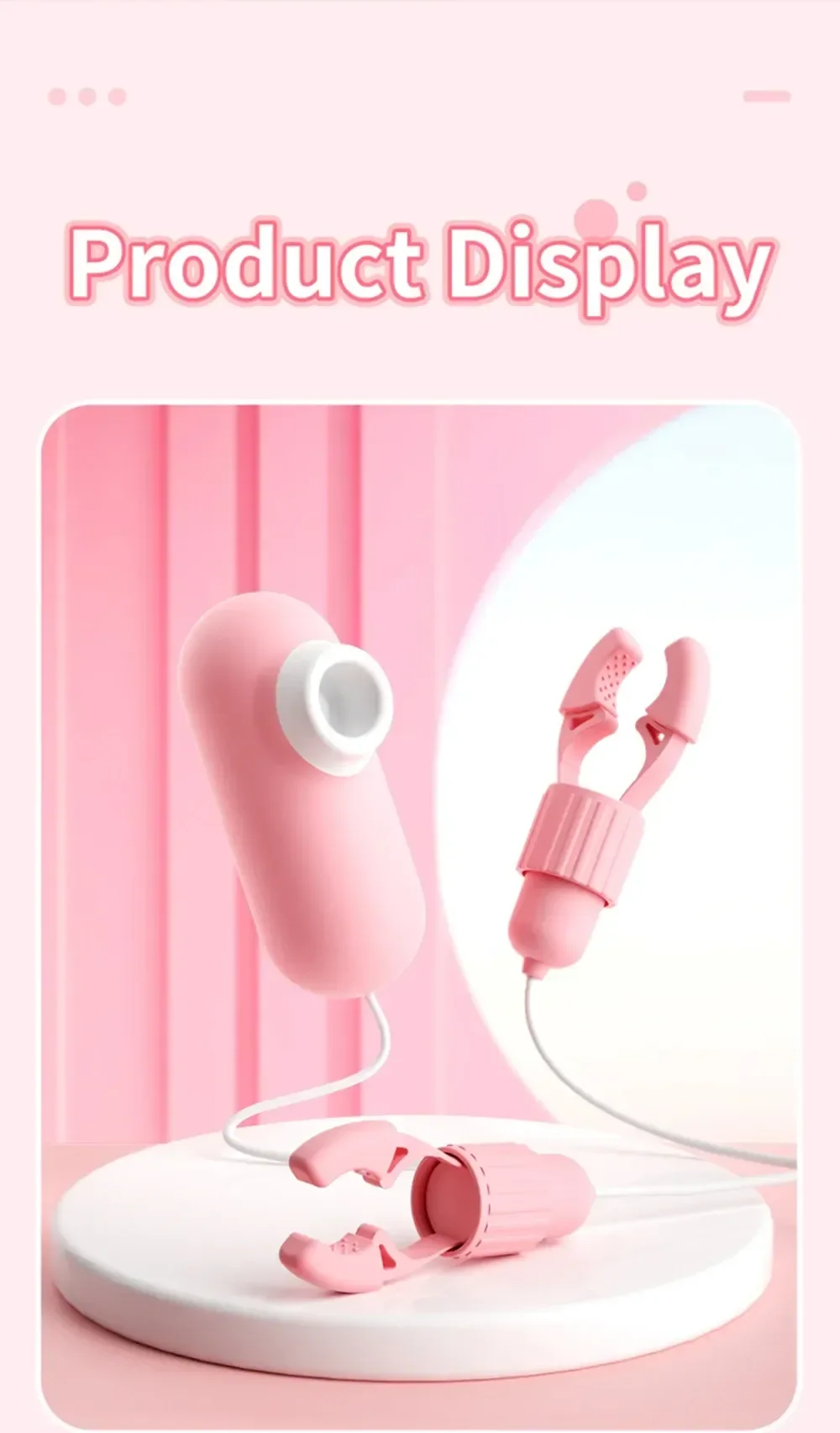 estimulador clitoris silicona abs carga usb