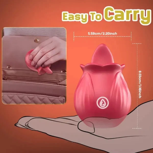estimulador clítoris silicona silencioso e impermeable