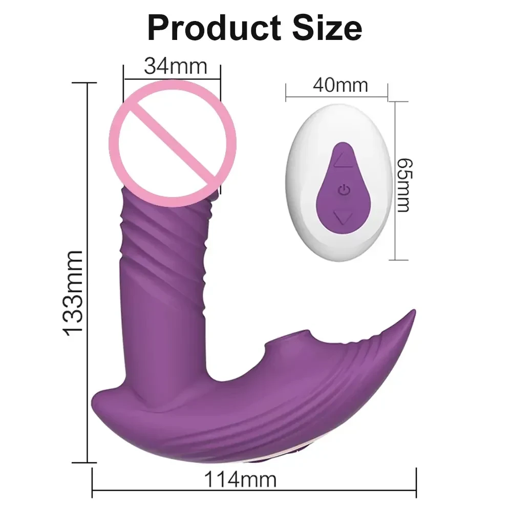 estimulador clitoris telescopico silicona medica