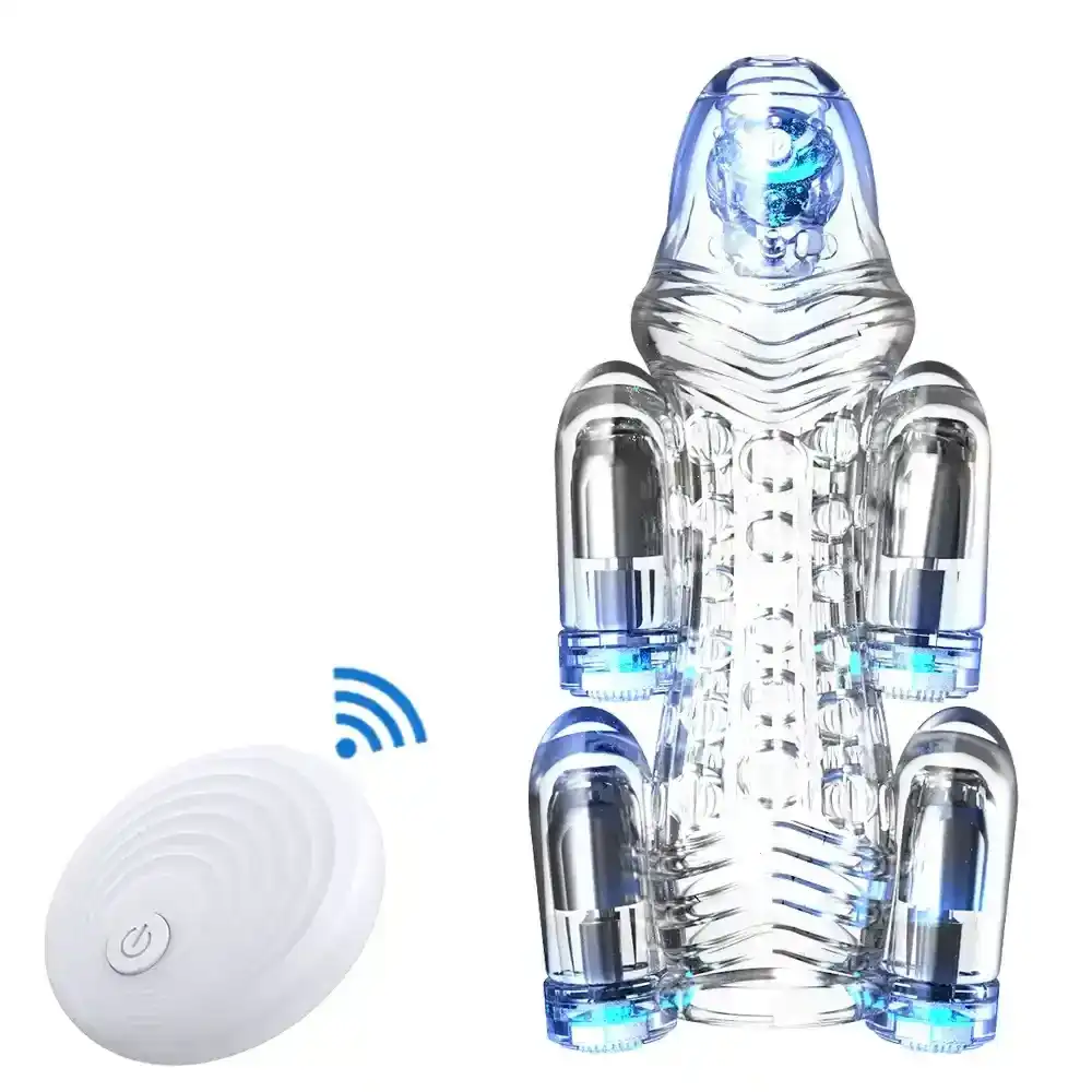 estimulador de glande con masaje 360