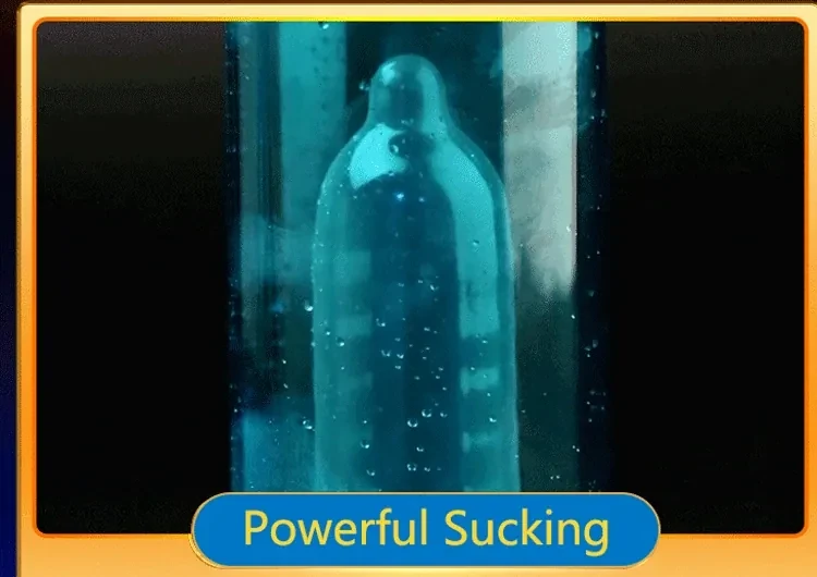 estimulador de pene con bomba de agua