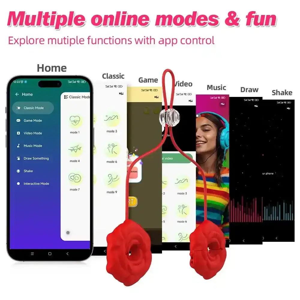 estimulador de pezones con control remoto