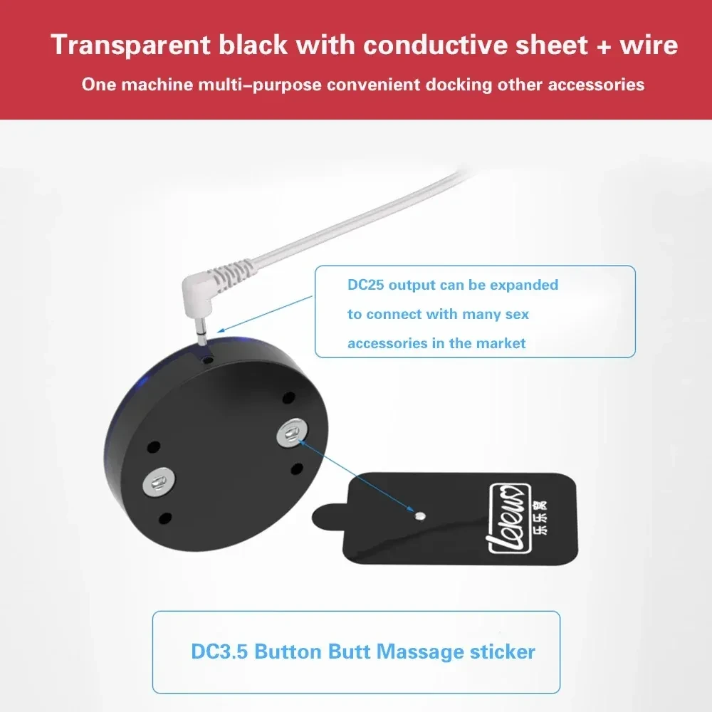 estimulador pene con electrochoque recargable