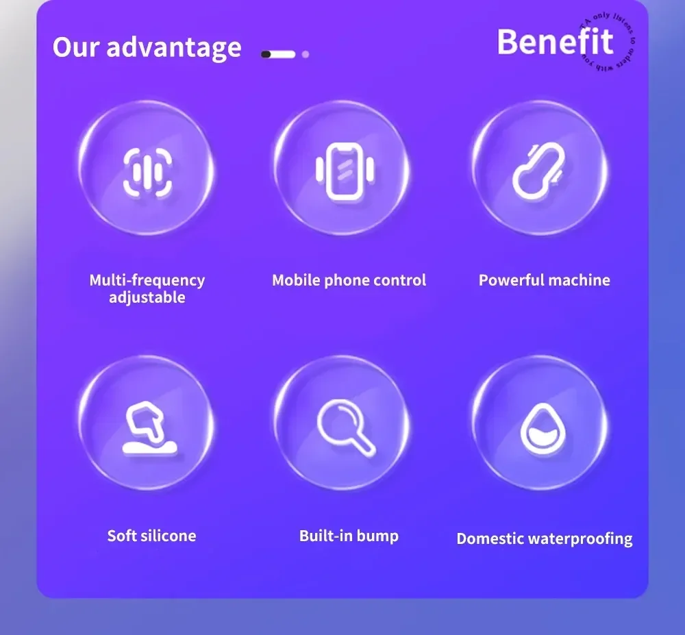 estimulador pene vibrante control por app