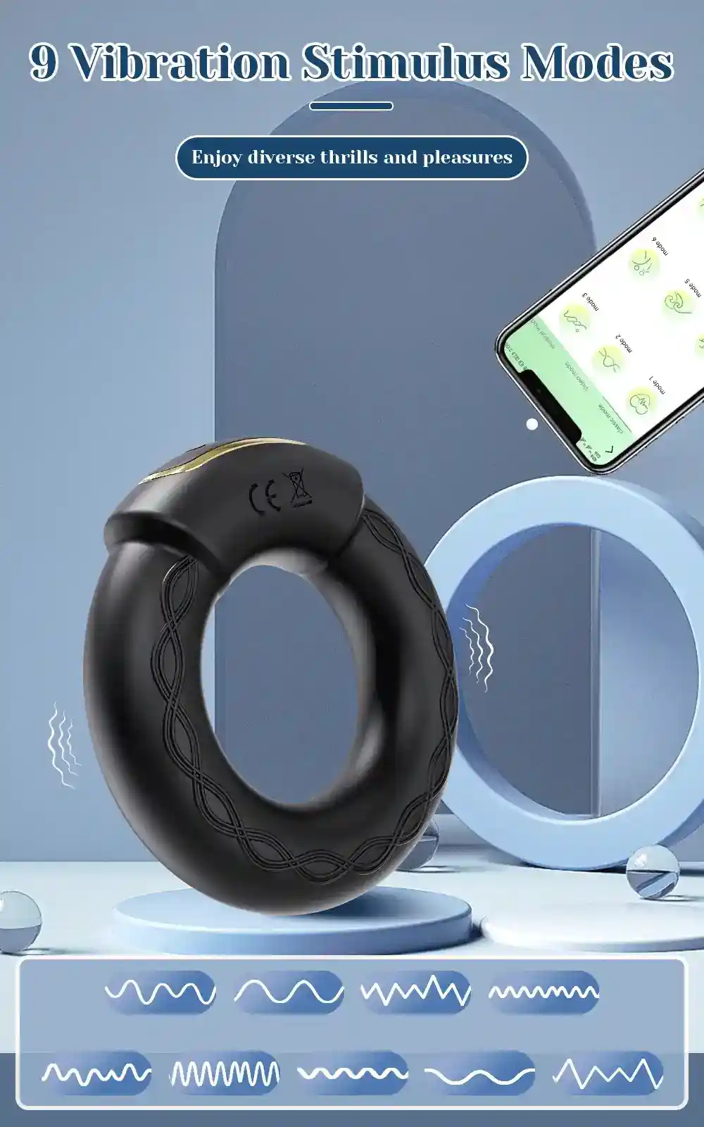 estimulador peneano con vibracion suave