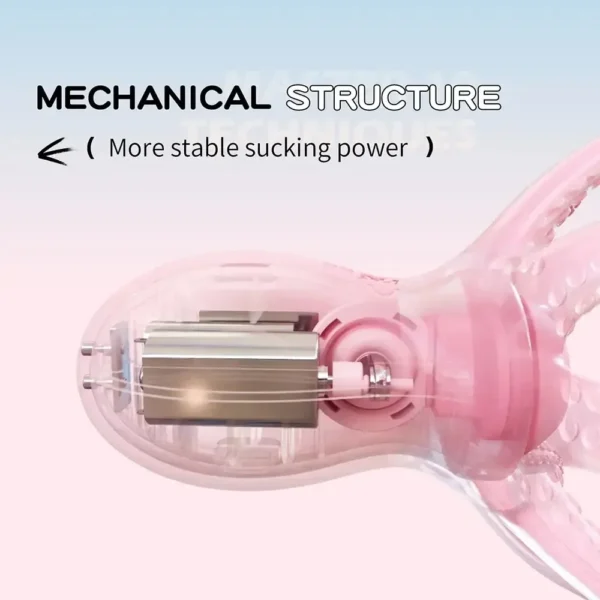 estimulador pezones silicona médica vibrante