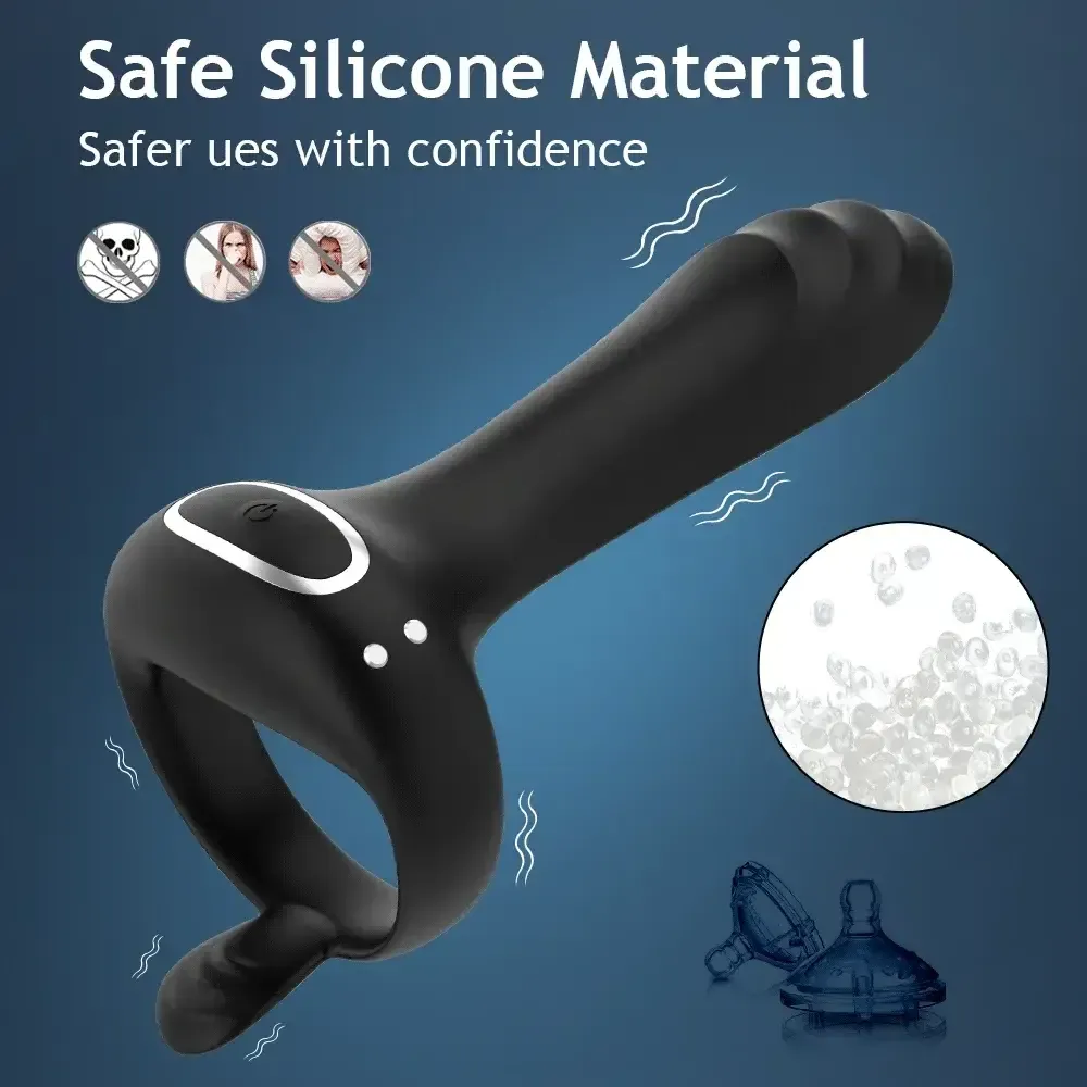 estimulador prostata con diferentes vibraciones