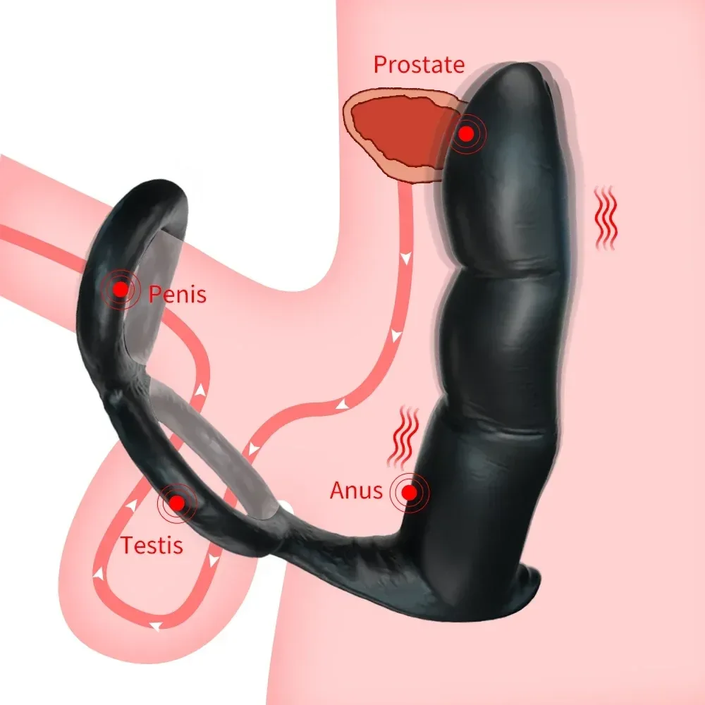 estimulador prostatico tpe ergonomico