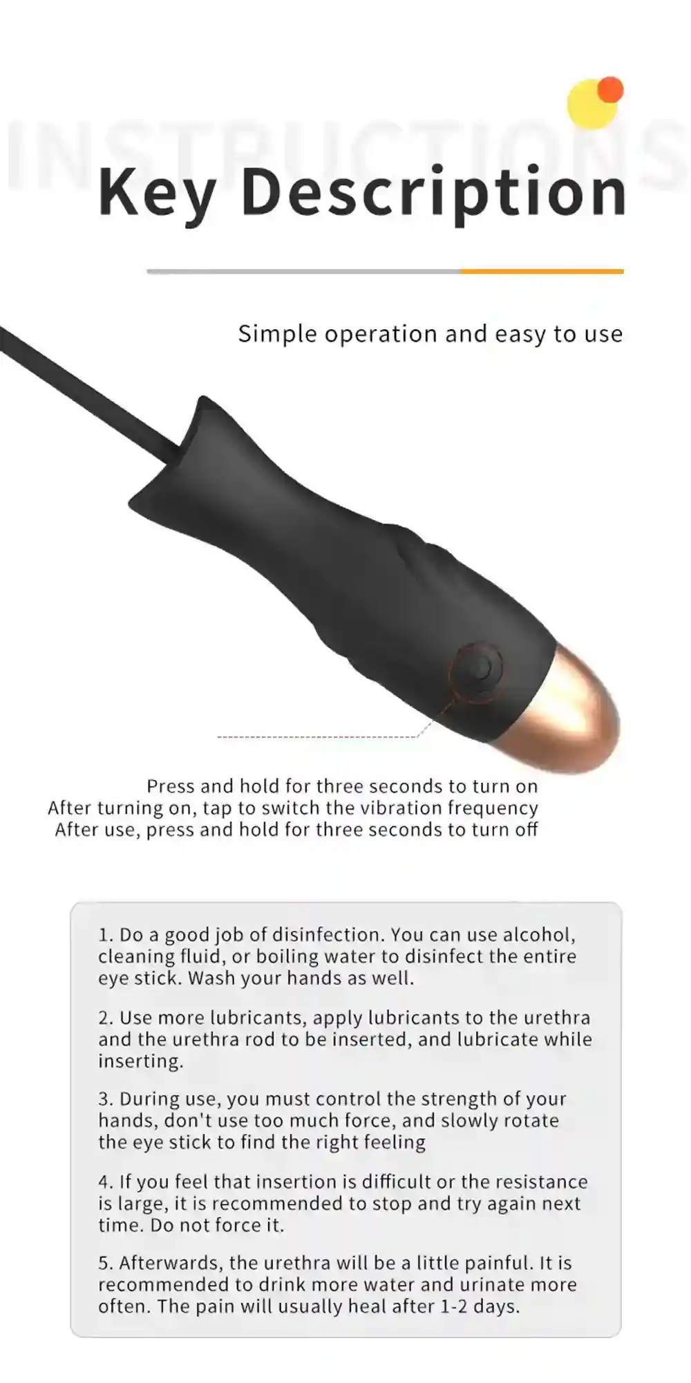 estimulador uretra hombre silicona usb