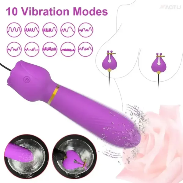 estimulador vibratorio de pezones