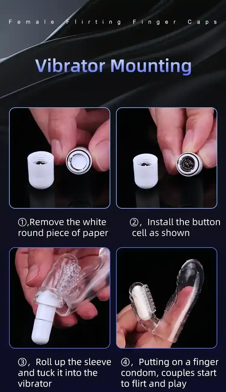 estimulador vibratorio dedo silicona suave