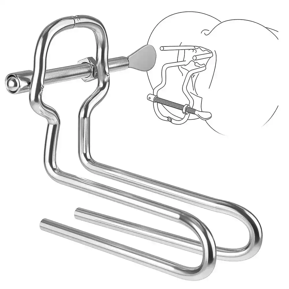 expansor anal metal ajustable largo