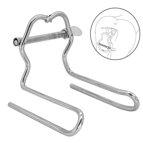expansor anal metálico juego de calor
