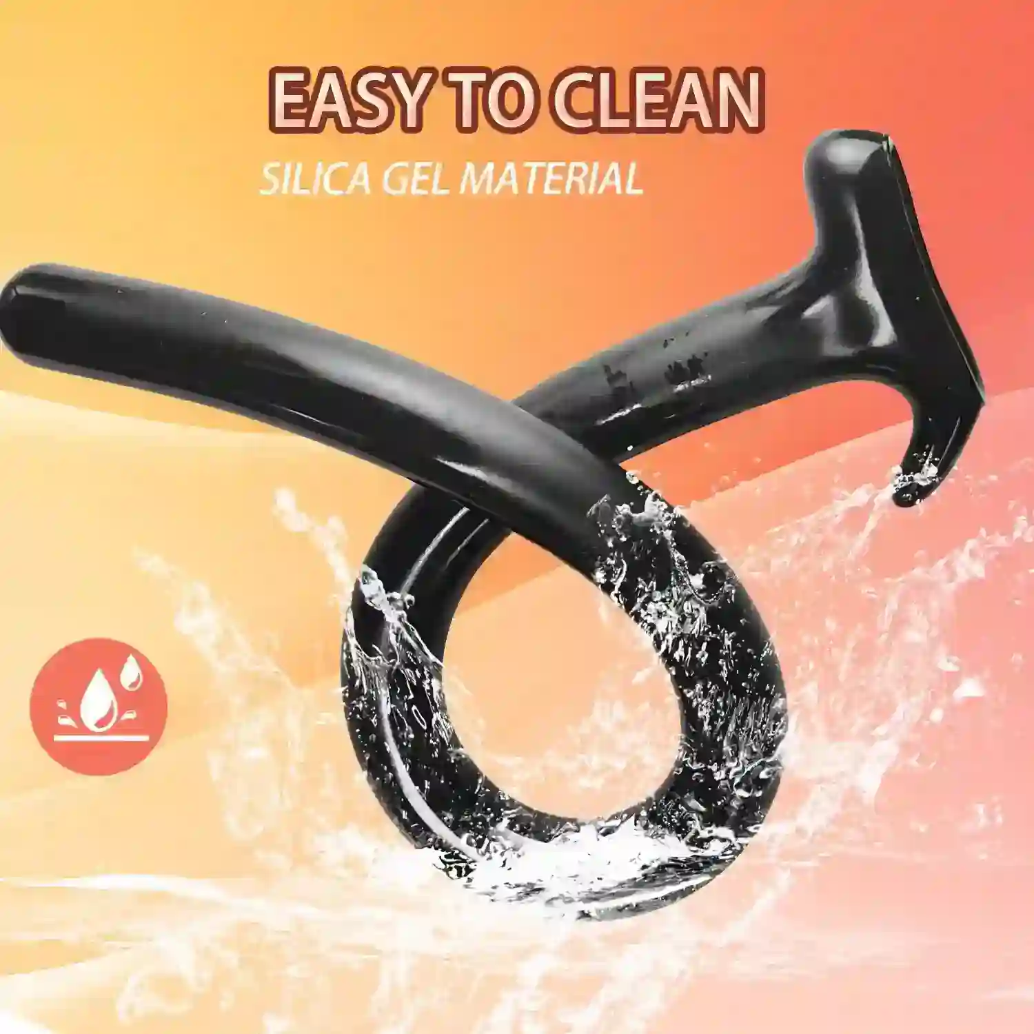 expansor anal pvc con punta curvada