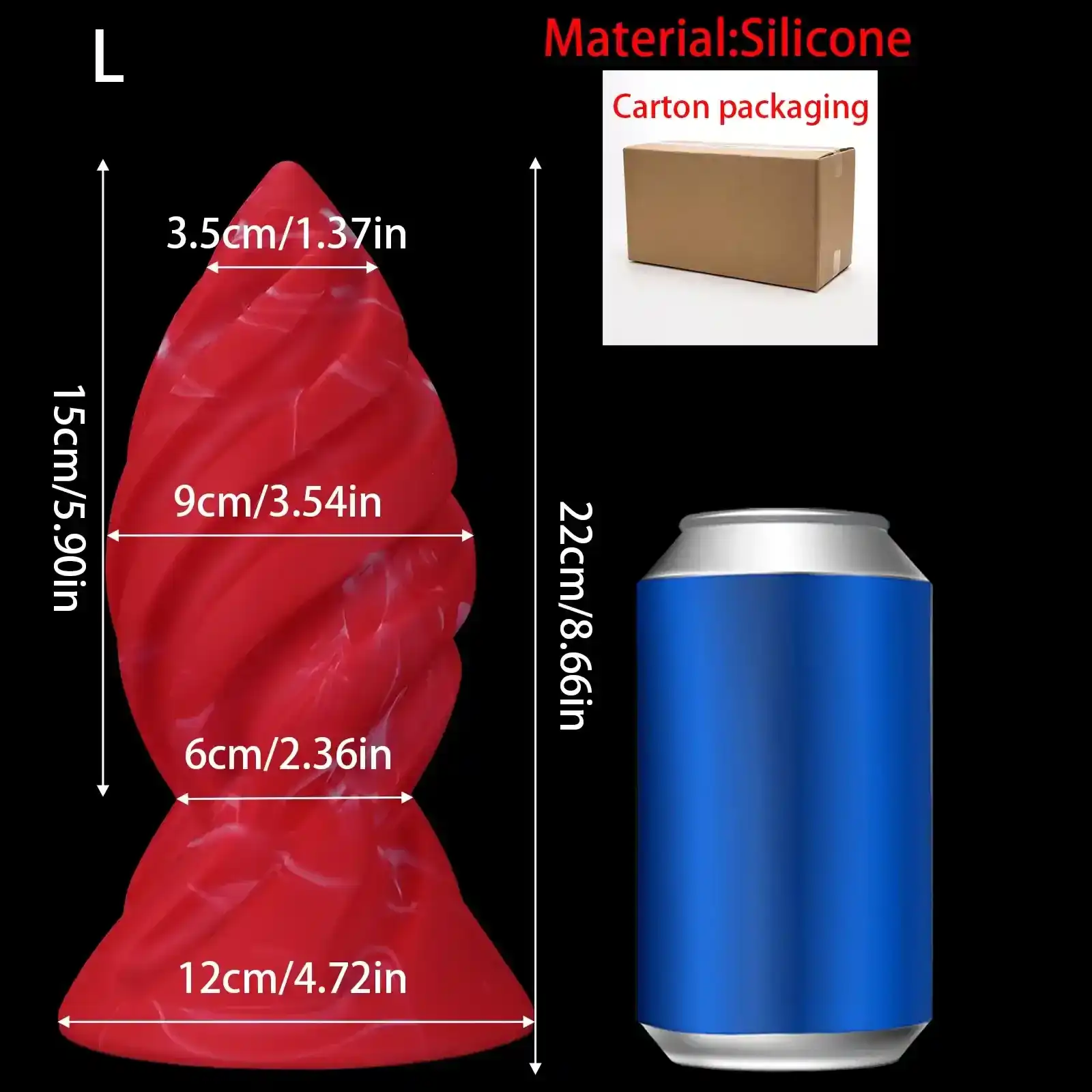 expansores anales silicona medica progresivo