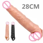extensor pene silicona vibrante reutilizable