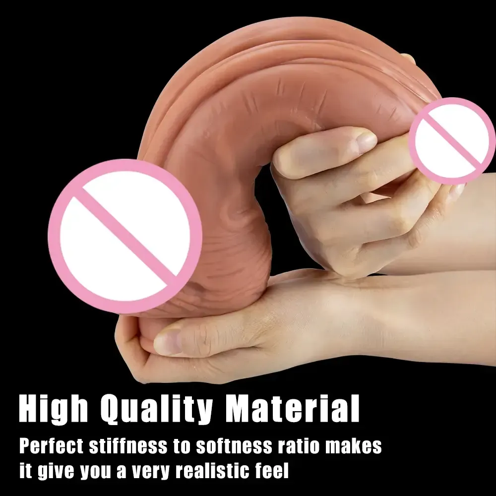 falo de silicona liquida con venas