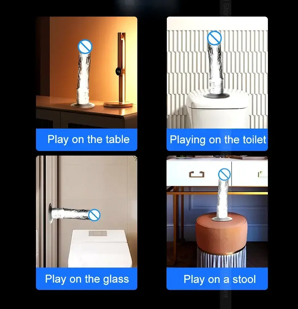 falo tpe transparente con ventosa fuerte