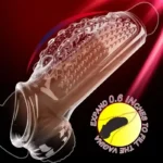 funda pene tpe con anillo reutilizable