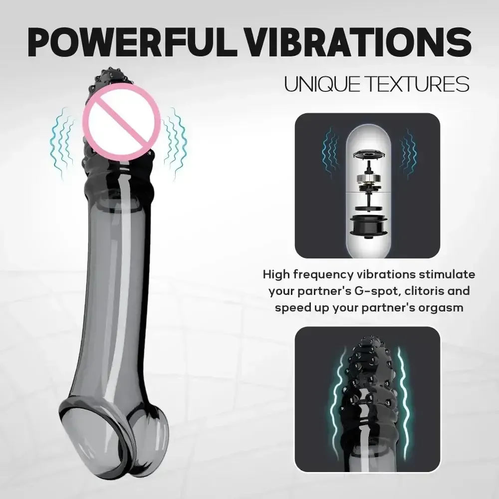 funda pene vibrante silicona medica