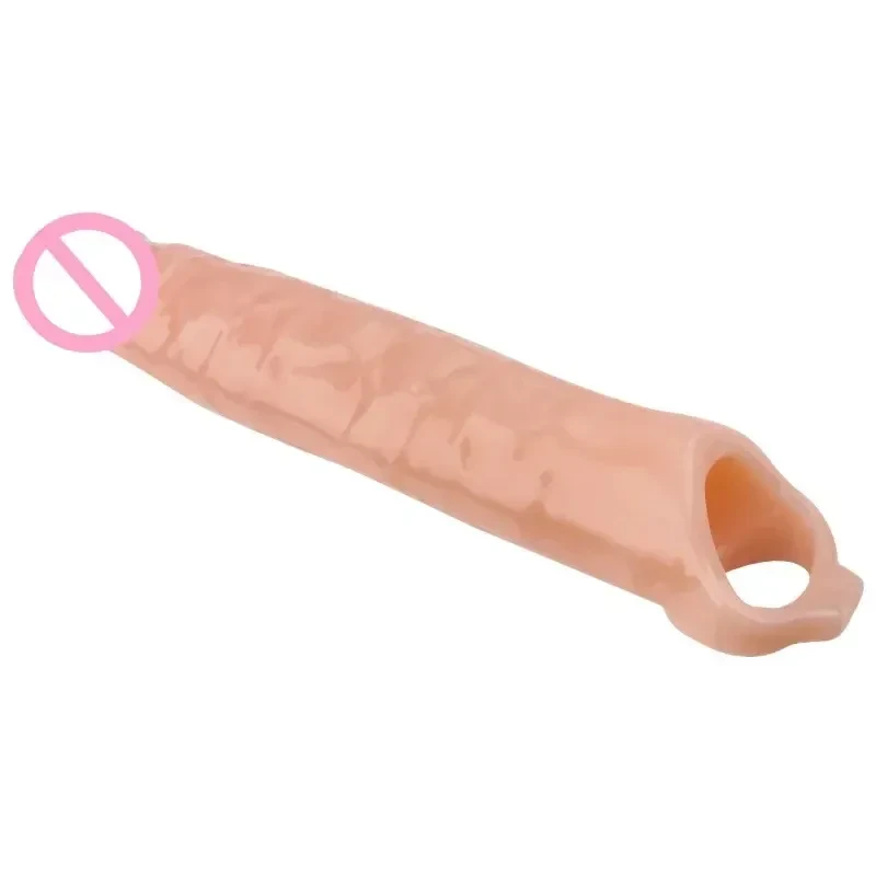 funda peneana silicona texturizada reutilizable