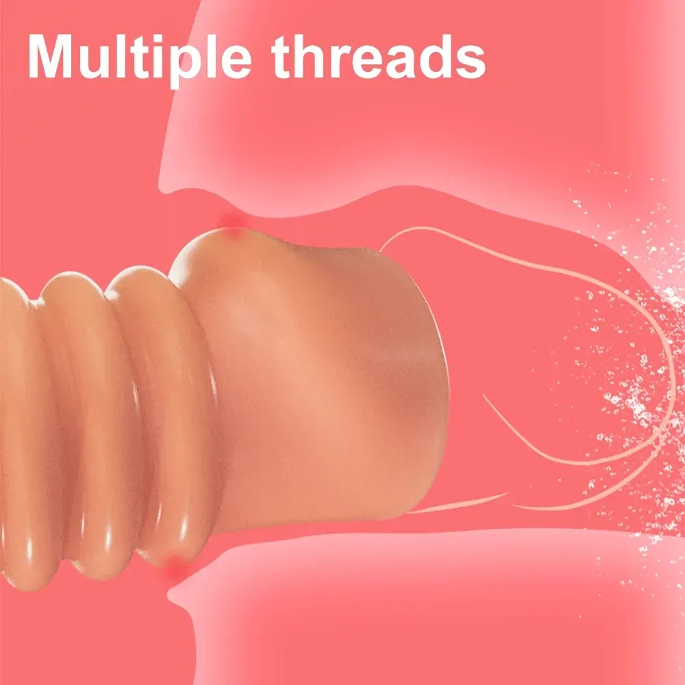 funda tpe con relieves para pene