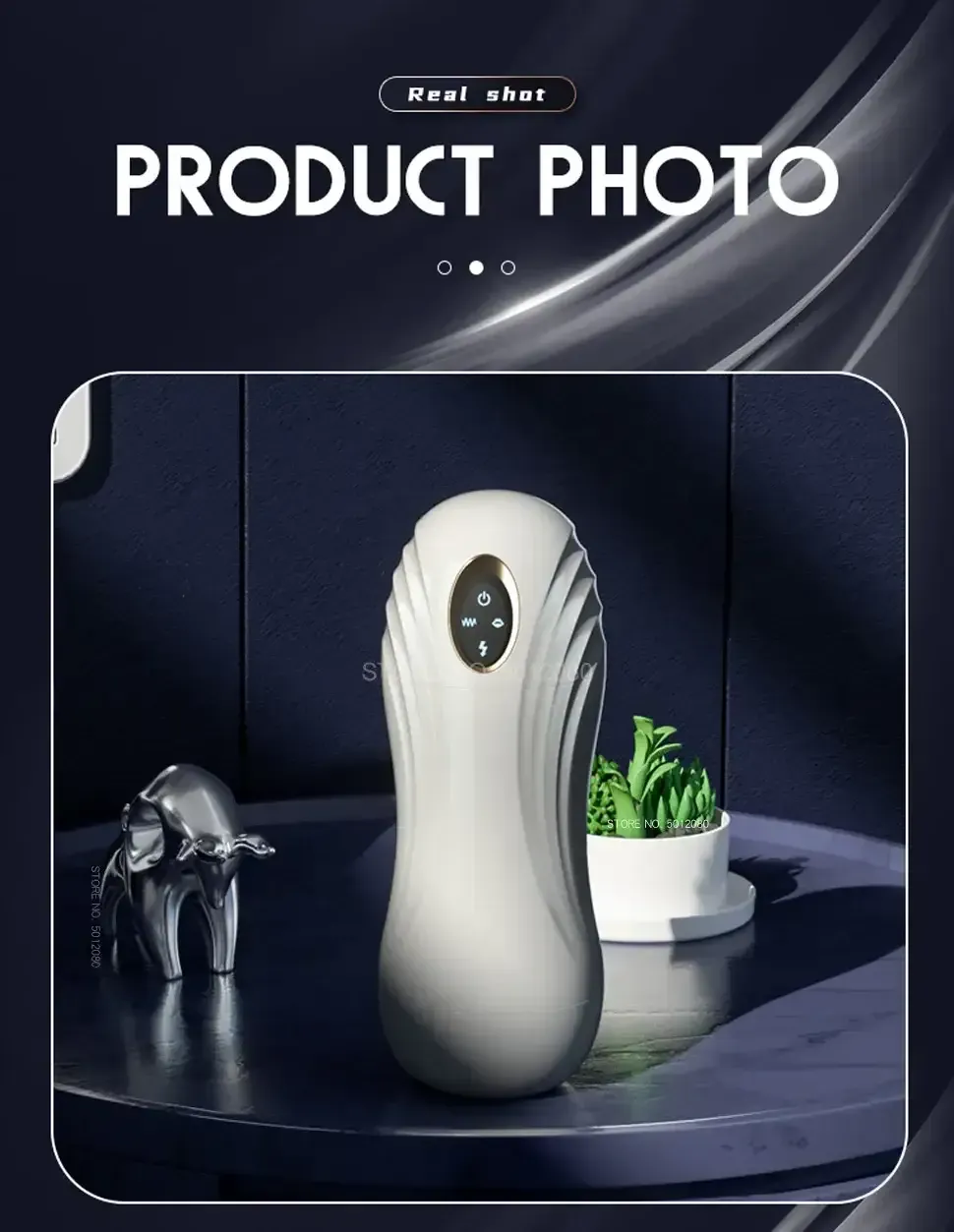 funda tpe masturbadora vibracion potente