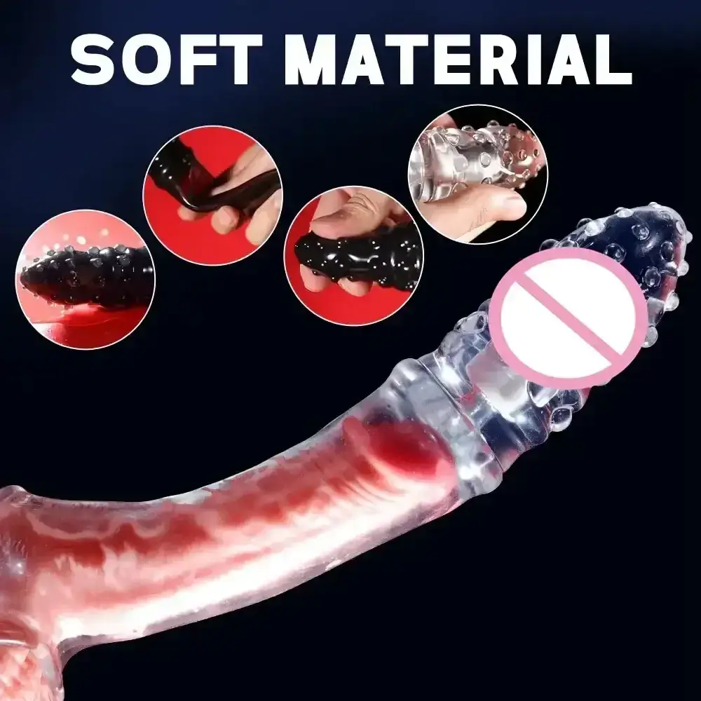 funda vibrante para pene silicona