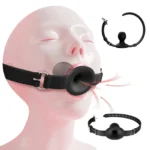 gag bdsm silicona médica ajustable