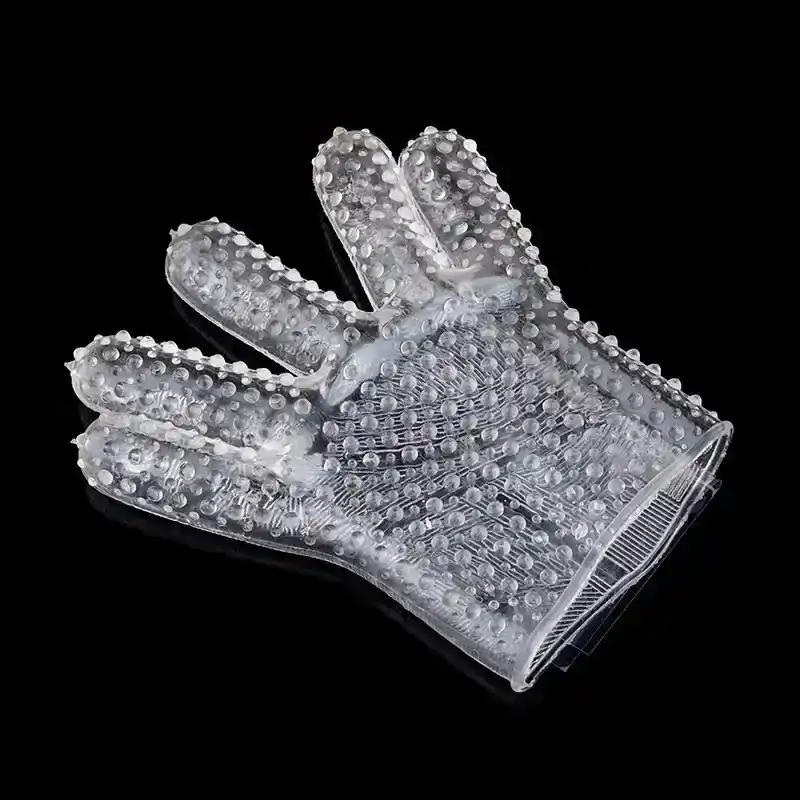 guante pvc para juego de sumisión