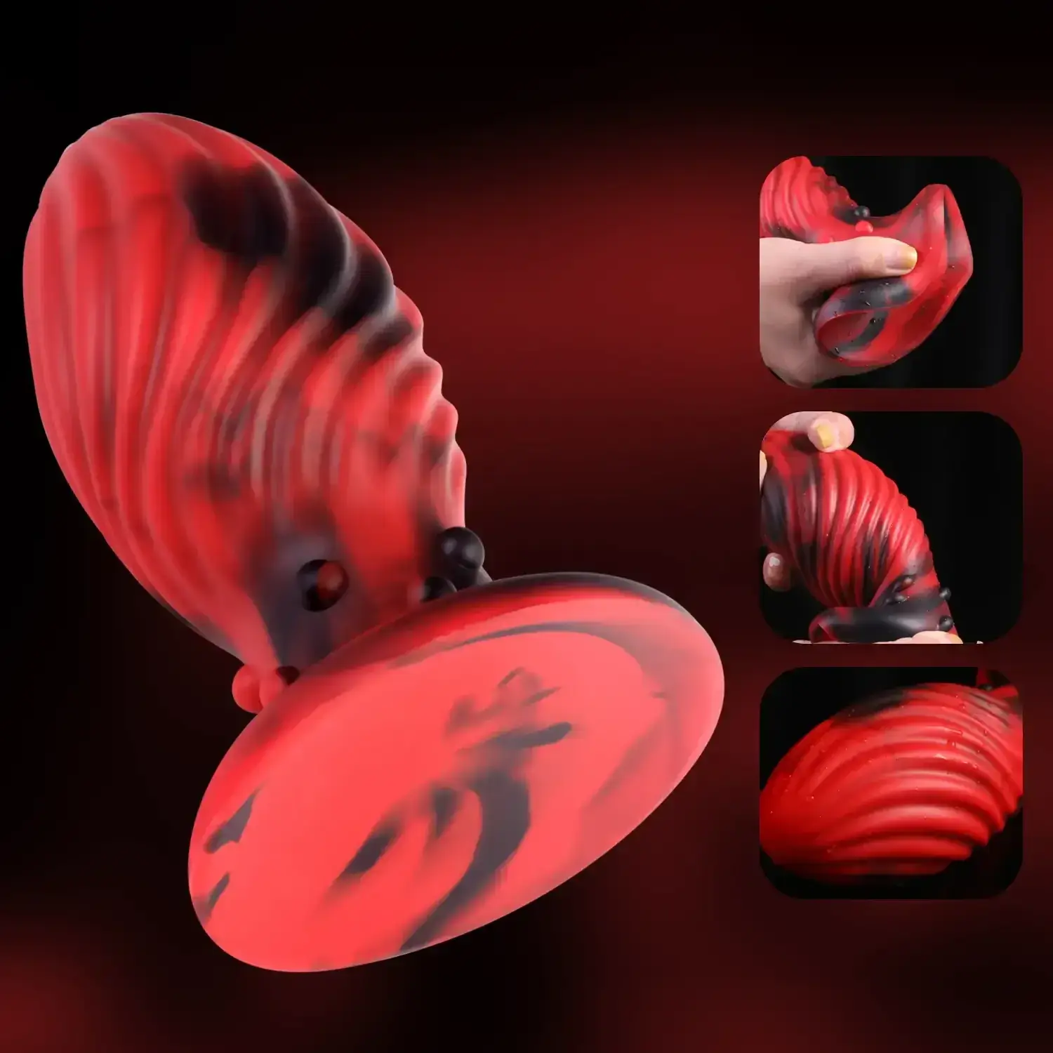 huevo anal ergonomico silicona grande