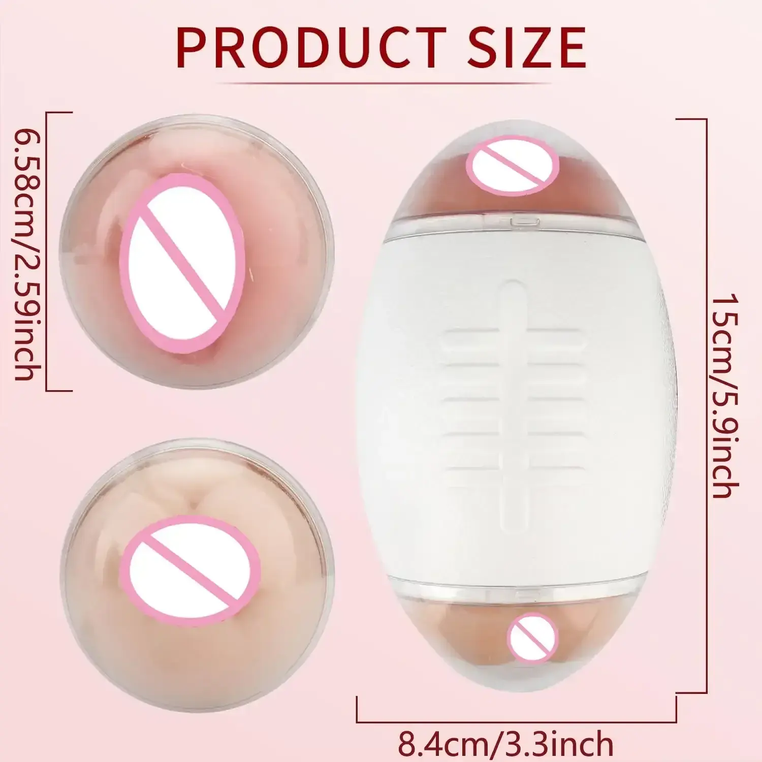 huevo masturbador masculino tpe realista