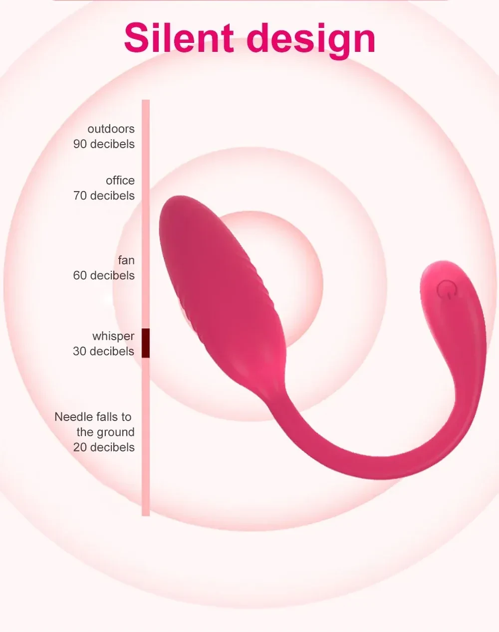 huevo vibrador control remoto portatil