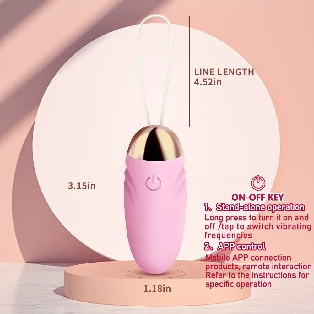 huevo vibrador silicona suave y seguro